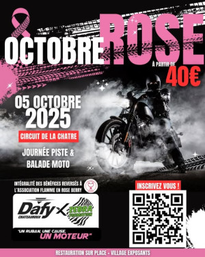 Balade Moto Octobre Rose